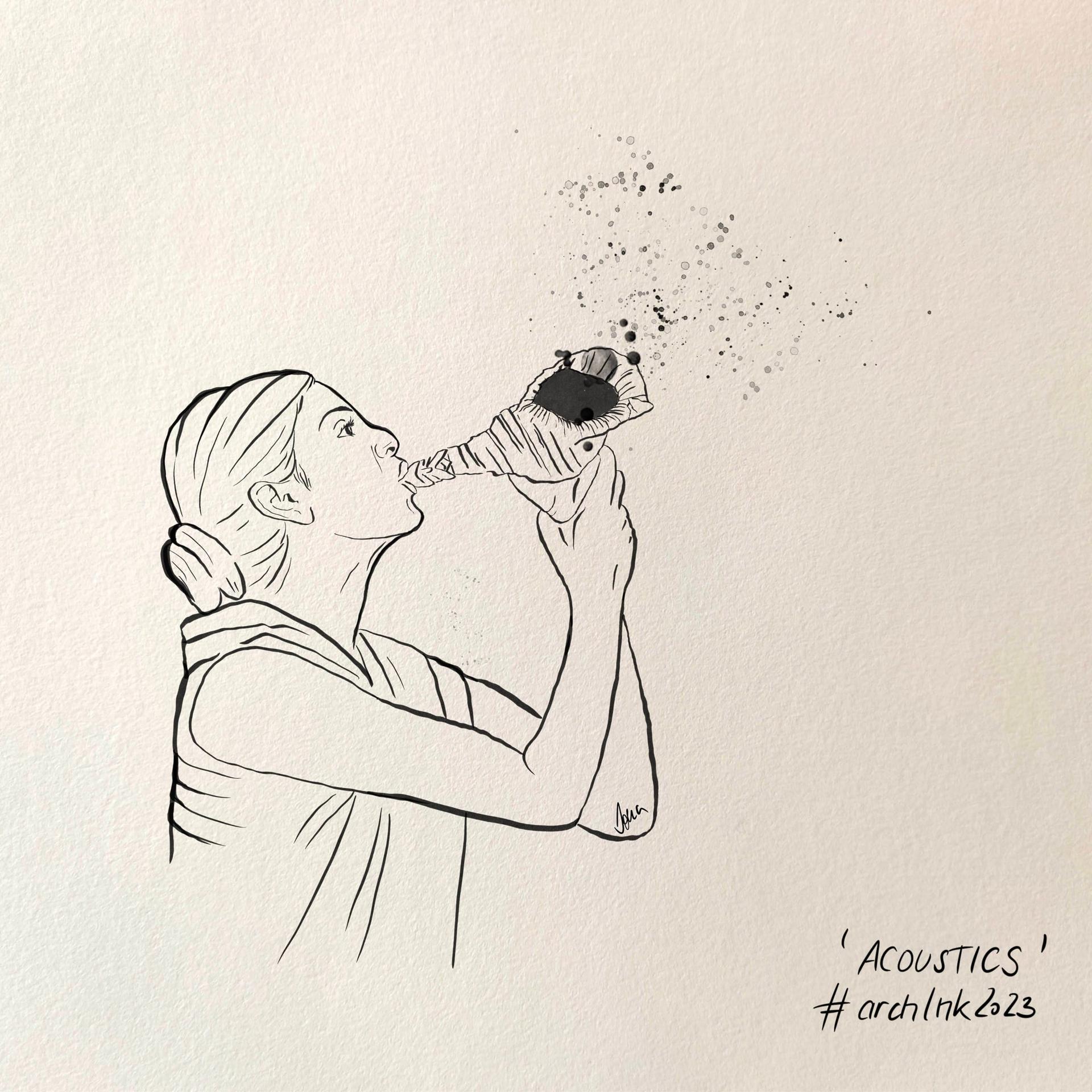 archInk Drawing Challenge 2023 – Archaeological ink drawings for the #archInk 2023 challenge — exploring prompts from acoustics and craft to solidarity and revolution through the lens of landscape archaeology.