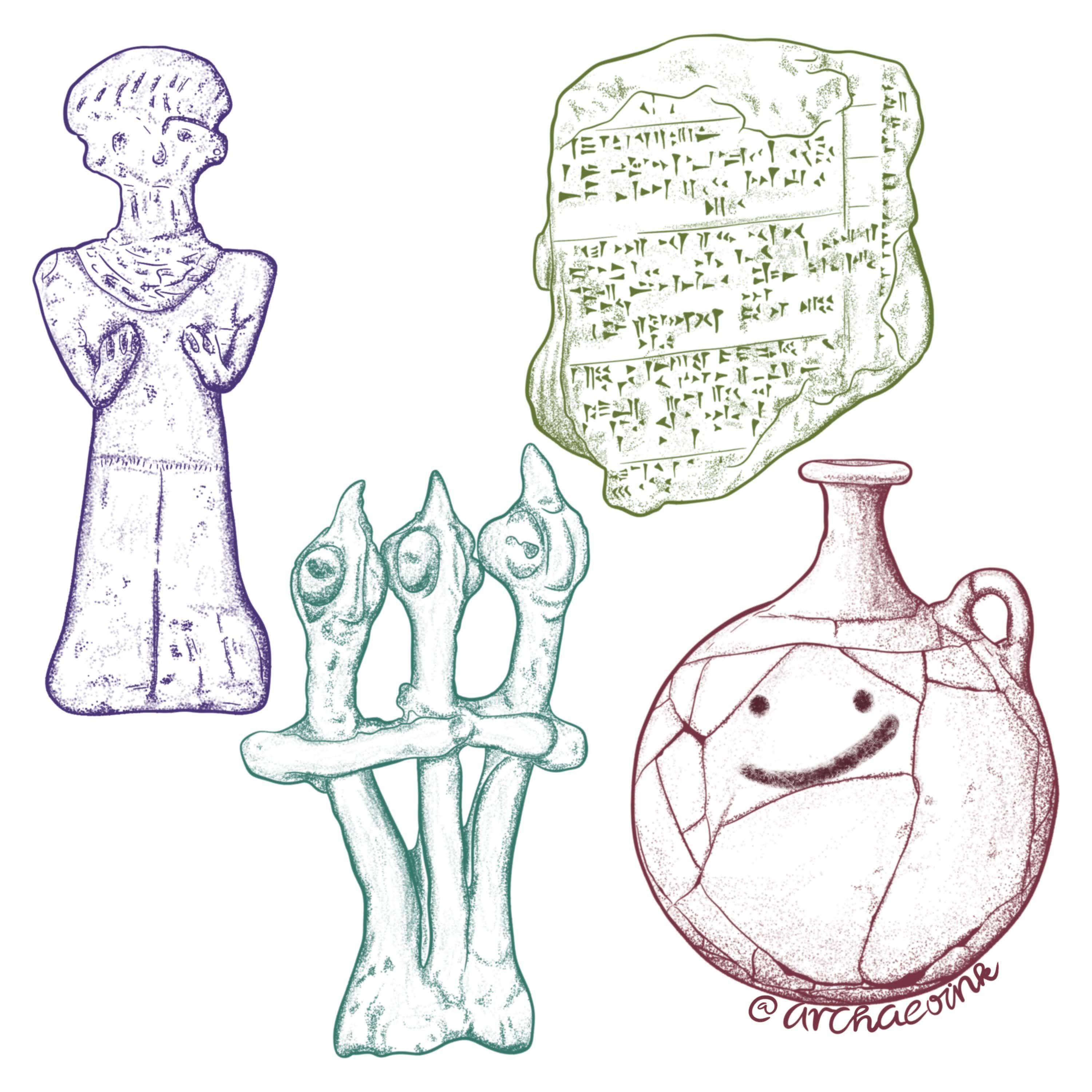 Artifacts Stippled