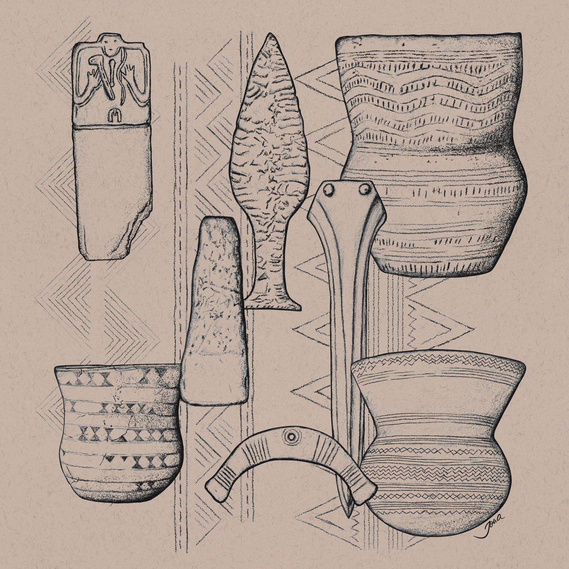 Bell Beaker Still Life