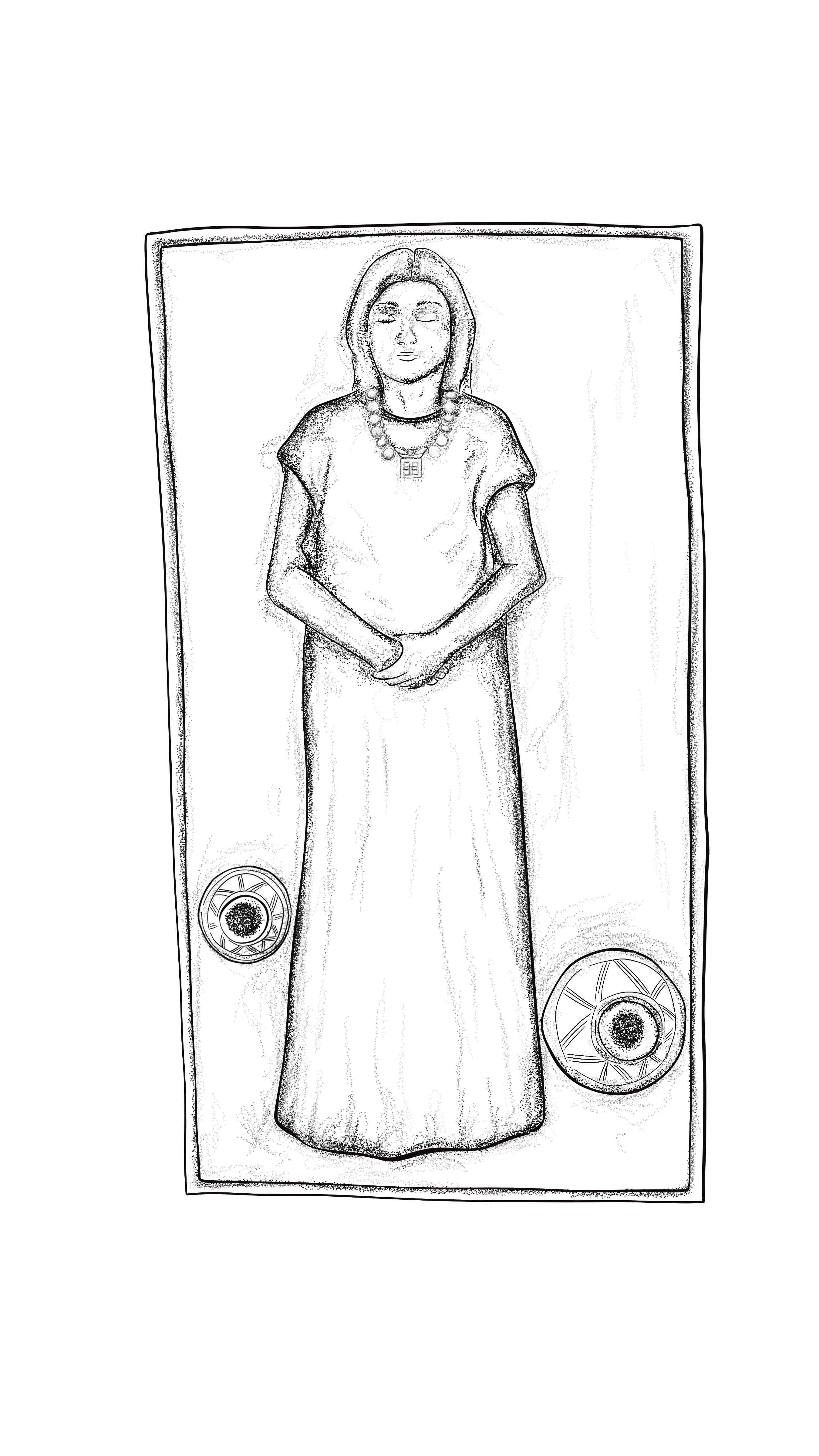 Female Burial Reconstruction