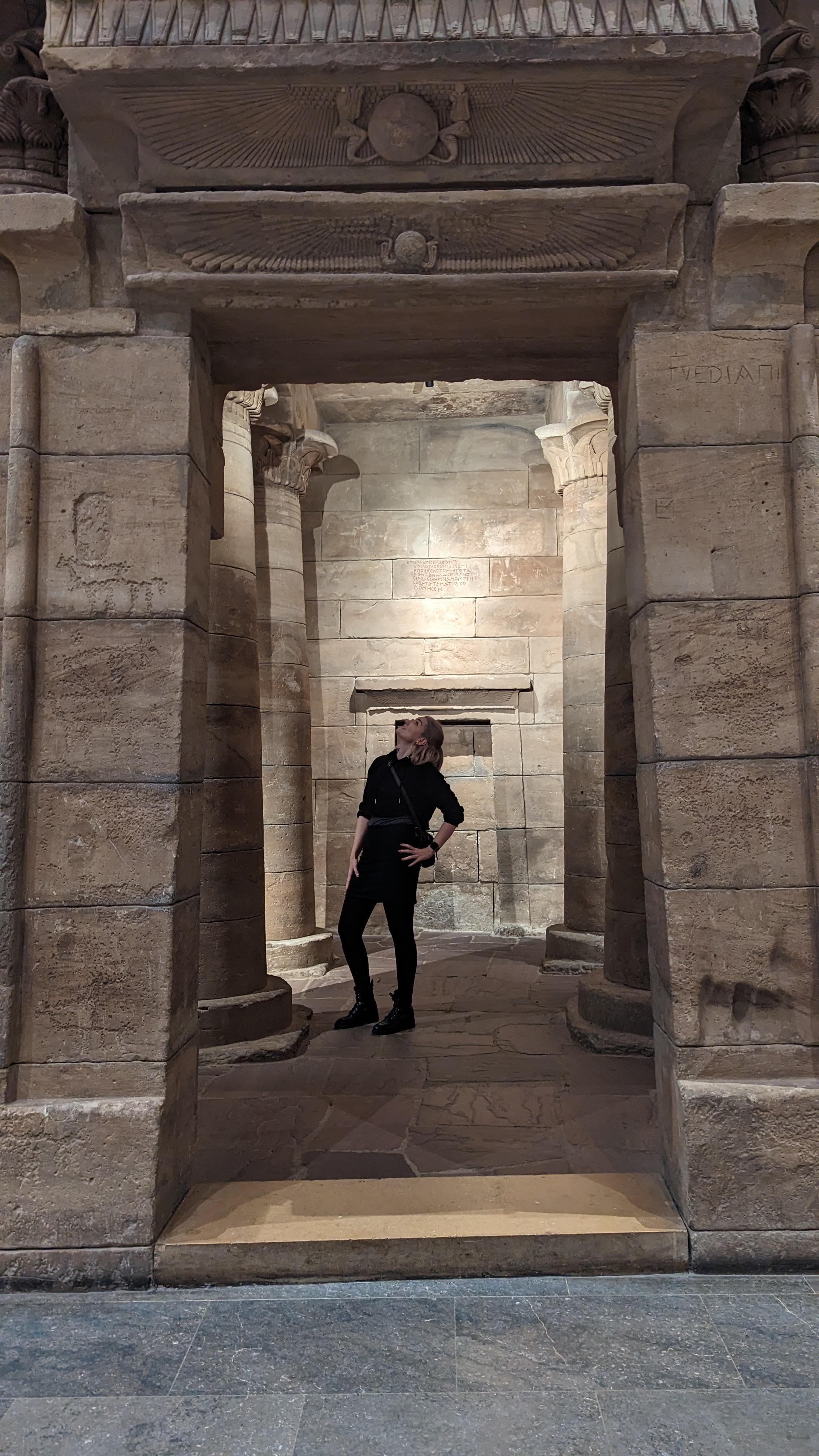 Jona visiting the Wereldmuseum in Leiden