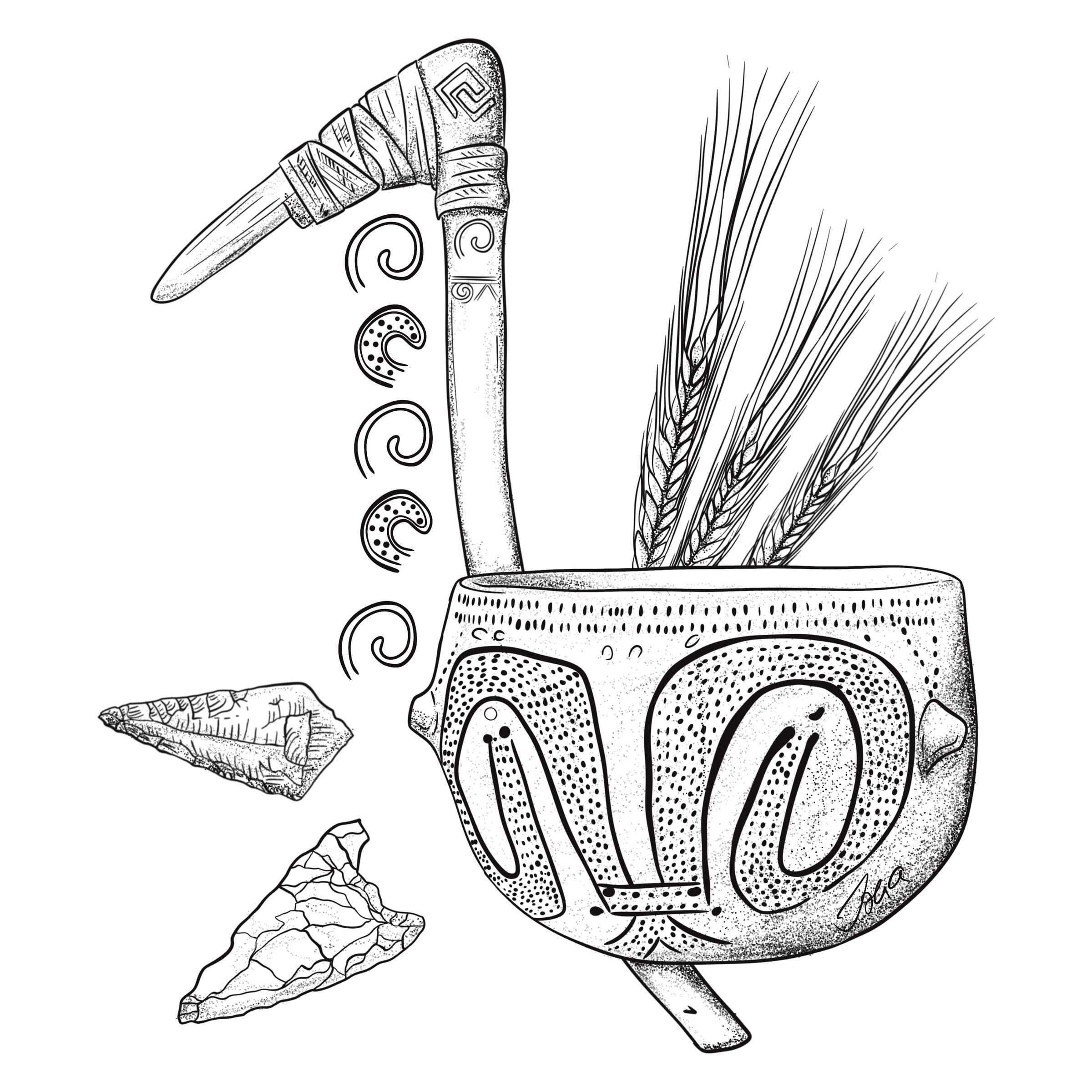 Linear Pottery Cluster