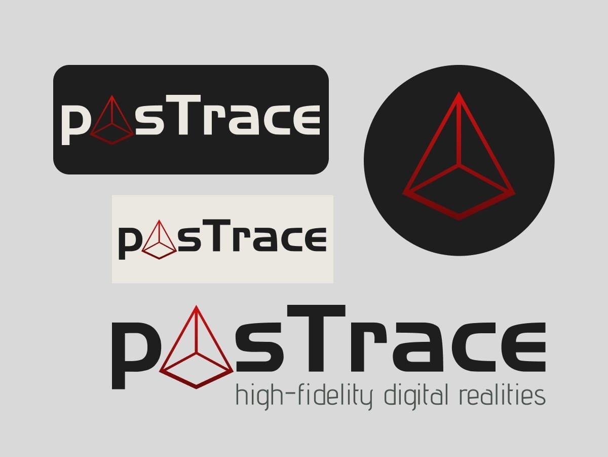 Archaeology brand identity design for PasTrace heritage documentation company