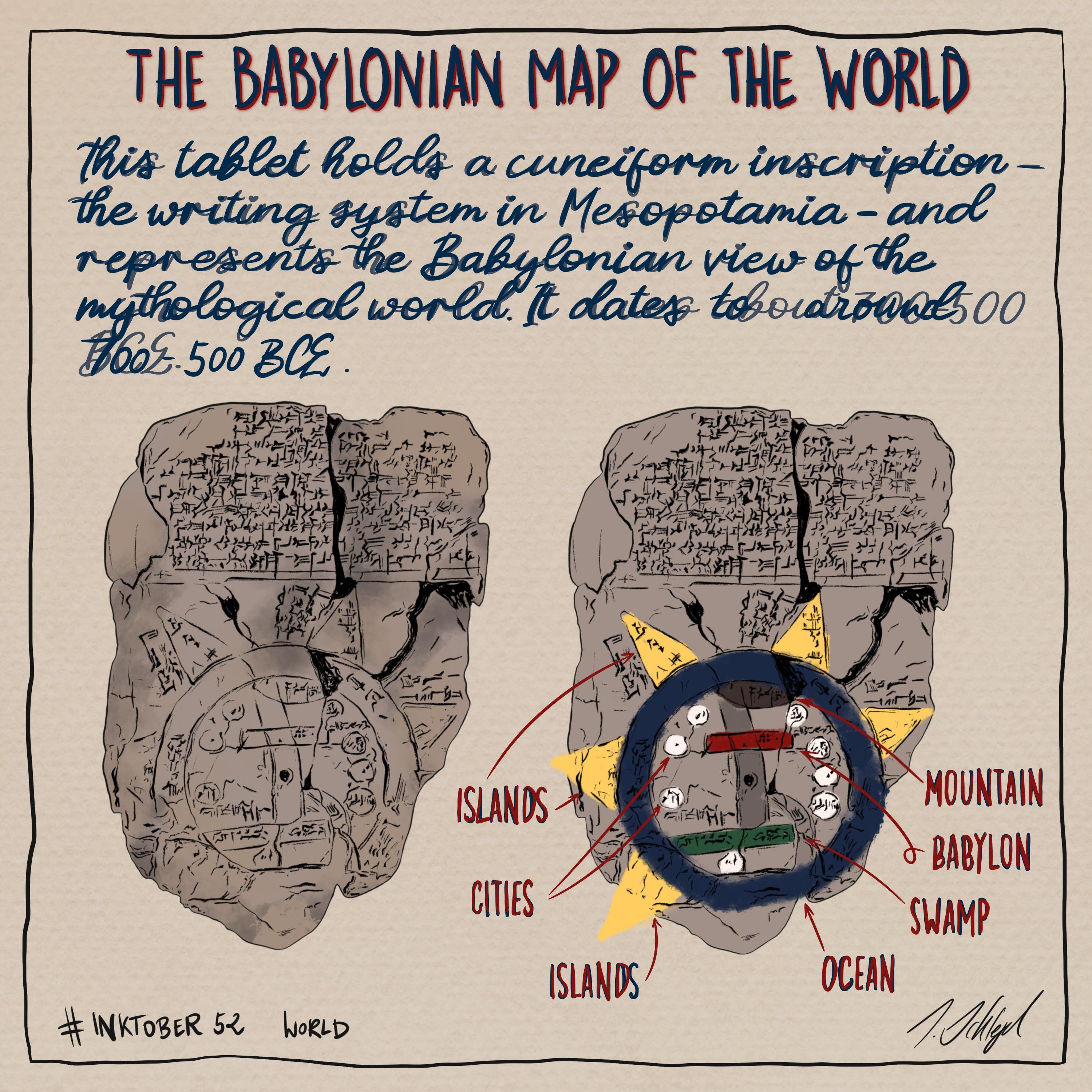 The Babylonian Map Of The World