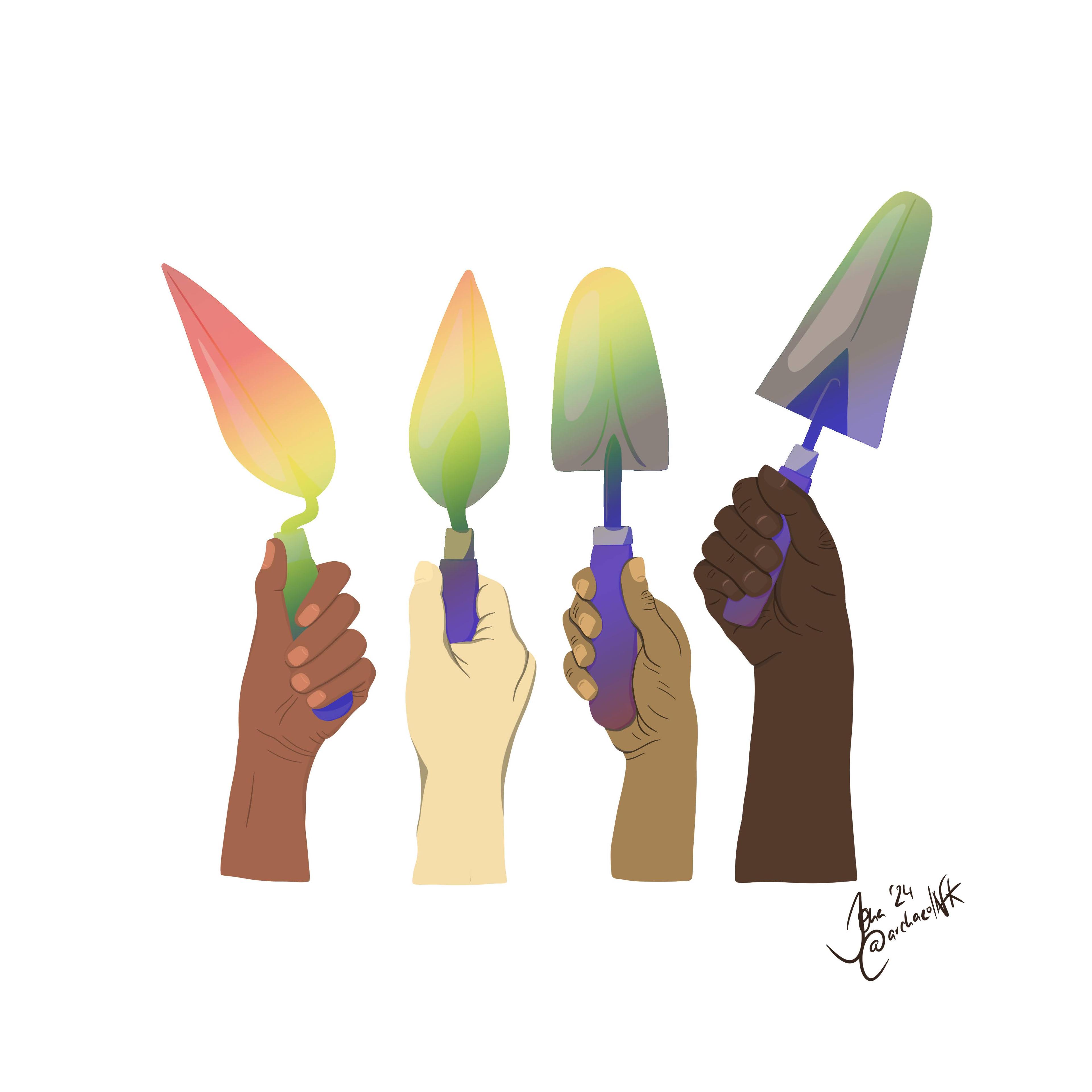 Trowel Rainbow