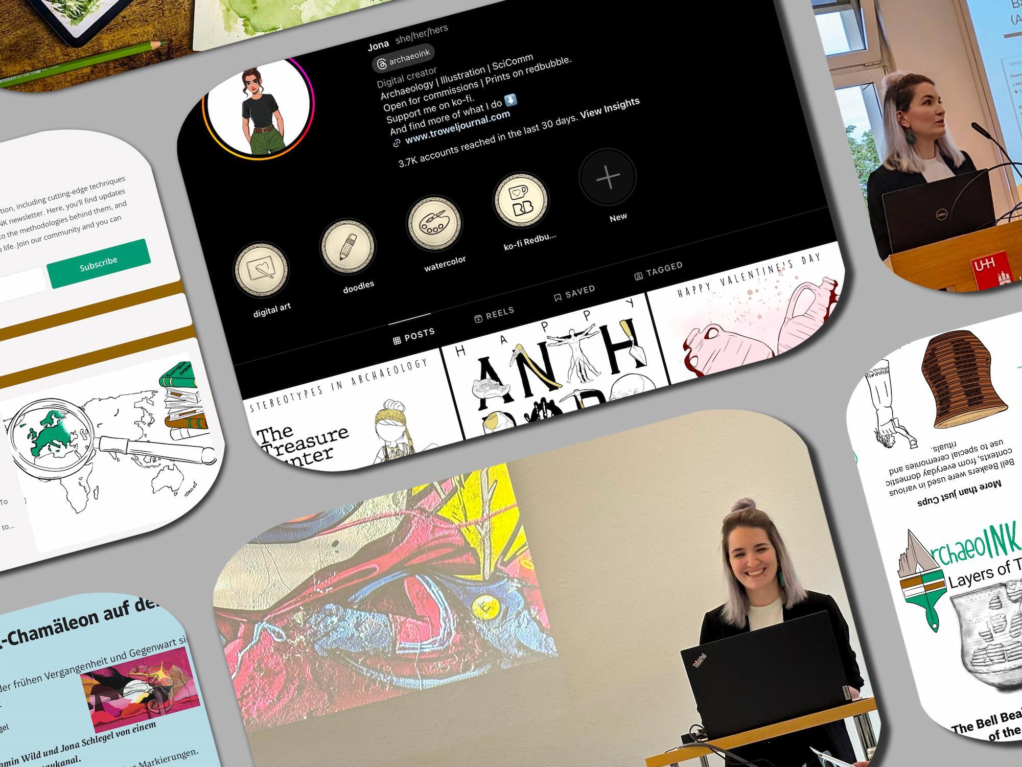 Archaeological research and scientific communication tools and methods by Jona Schlegel