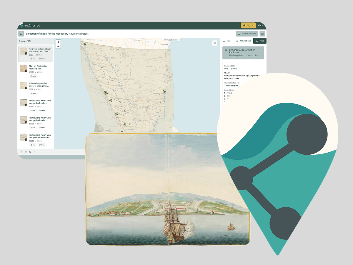 Necessary Reunions research platform for VOC cartographic analysis